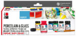 Marabu verf 'Porcelain & Glass Glossy', startersset
