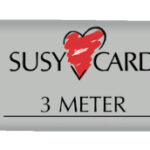 SUSY CARD geschenklint 'Dubbelsatijn', 15 mm x 3 m, groen