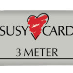 SUSY CARD geschenklint 'Dubbelsatijn', 15 mm x 3 m, lichtblauw