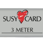 SUSY CARD geschenklint 'Dubbelsatijn', 15 mm x 3 m, wit