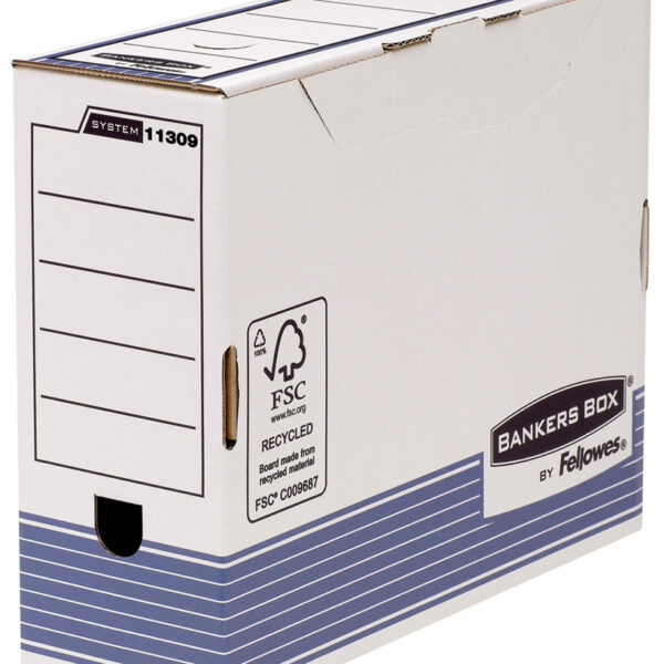 Fellowes BANKERS BOX SYSTEM Archief-huls, blauw, (B)100 mm