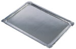 PAPSTAR serveerschaal, rechthoekig, 455 x 340 mm, zilver