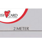 SUSY CARD geschenklint 'Harten', 15 mm x 2 m, rood/wit