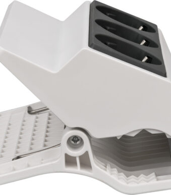 brennenstuhl klembare stopcontactenlijst, 3-voudig, wit