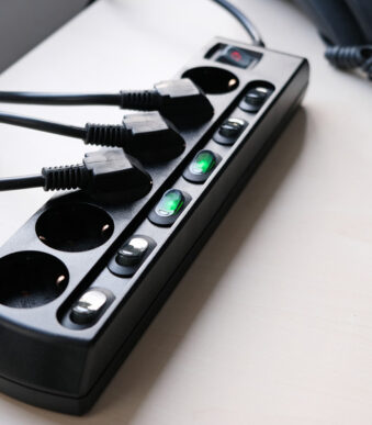 brennenstuhl stopcontactenlijst apart schakelbaar, zwart, 6-voudig