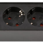 brennenstuhl stekkerdozenlijst Ecolor, 3-voudig, zwart