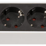 brennenstuhl stekkerdozenlijst Ecolor, 3-voudig, zwart / wit