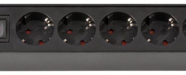 brennenstuhl stekkerdozenlijst Ecolor 5-voudig, zwart