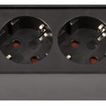 brennenstuhl stekkerdozenlijst Ecolor, 6-voudig, zwart