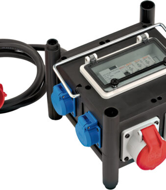 brennenstuhl rubberen stroomverdeler, CEE, IP44, kabel: 2 m