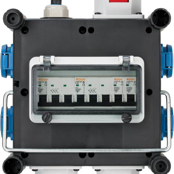 brennenstuhl rubberen stroomverdeler, CEE, IP44, kabel: 2 m