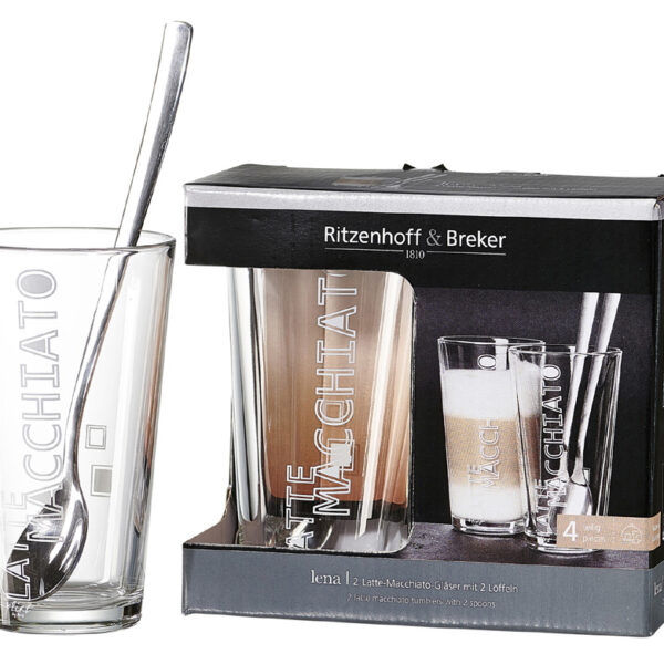 Ritzenhoff en Breker Latte-Macchiato-set LENA