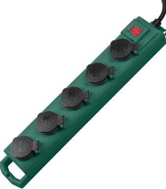 brennenstuhl stekkerdozenlijst Super-Solid, IP54, 5-voudig