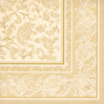 PAPSTAR servetten ´ROYAL Collection Ornaments´, champagne