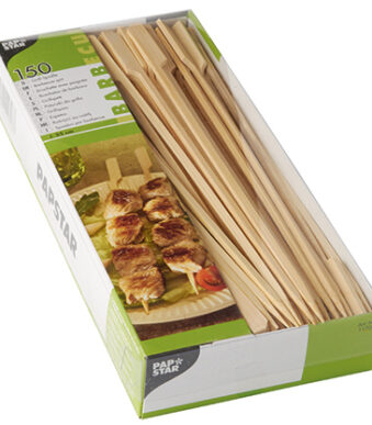 PAPSTAR grillspies ´Golf´, van bamboe, lengte: 250 mm