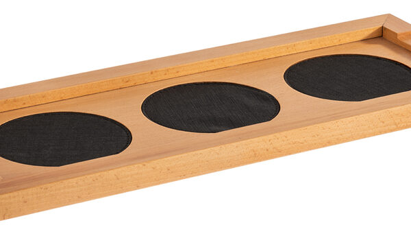 APS buffetplank voor karaffen, naturel eiken