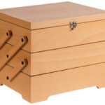 APS Buffetbox SEWING BASKET, naturel eiken