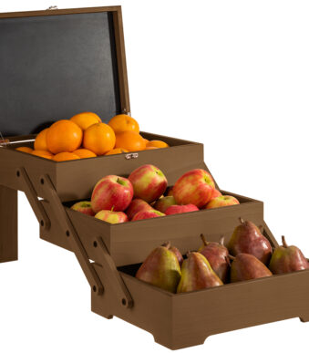 APS Buffetbox SEWING BASKET, donker eiken