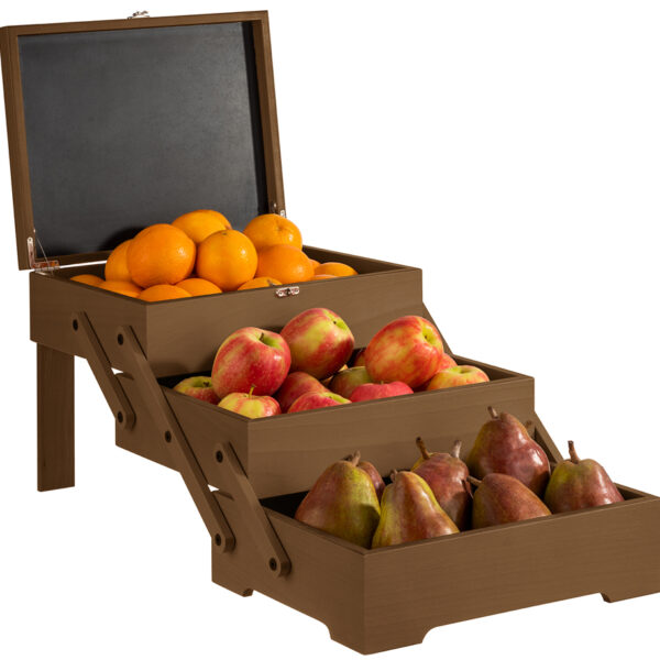 APS Buffetbox SEWING BASKET, donker eiken