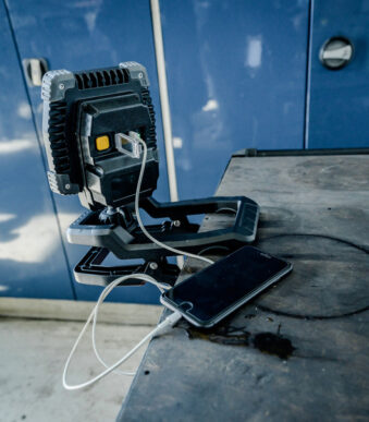 brennenstuhl mobiele accu LED-schijnwerper CL 1050 MA, 10 Watt