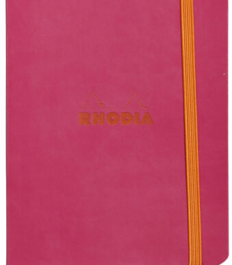 RHODIA notitieboek RHODIARAMA, DIN A6, gelinieerd, framboos