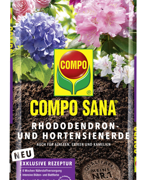COMPO SANA rhododendron- en hortensia-aarde, 20 liter