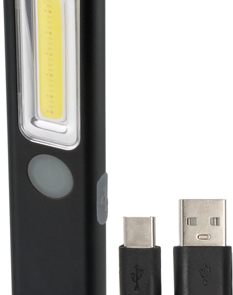 brennenstuhl LED accu-handlamp PL 200 AC, zwart/grijs