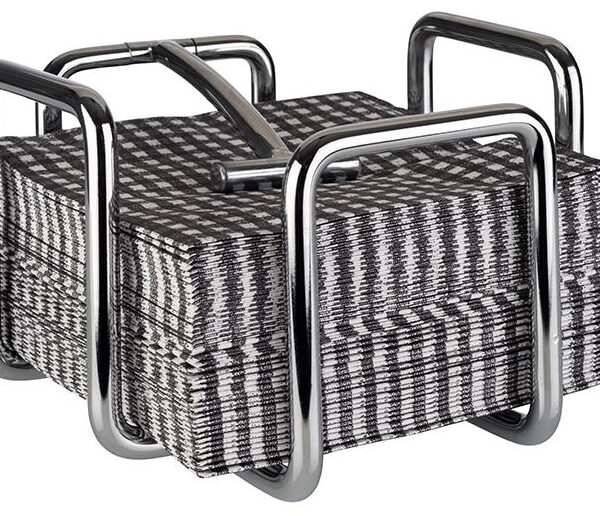 APS servettenhouder HERO, roestvrij staal, verchroomd metaal