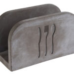 APS servettenhouder ELEMENT, Beton, grijs