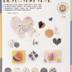 folia designpapierblok 'Hotfoil III', DIN A4, 165 g/m2