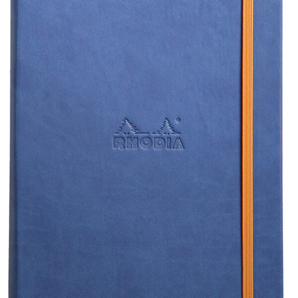 RHODIA notitieboek RHODIARAMA, DIN A5, gelinieerd, saffierblauw