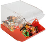 APS universele box, met frontdeksel, rood