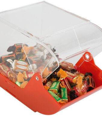 APS universele box, met frontdeksel, rood