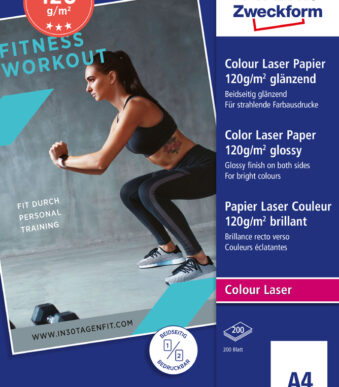 AVERY Colour laser fotopapier, A4, 120 g/m2, glanzend, 200 vel