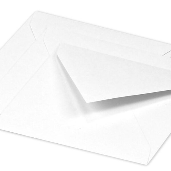 Pollen by Clairefontaine envelop 120 x 120 mm, wit, 120 g/m2