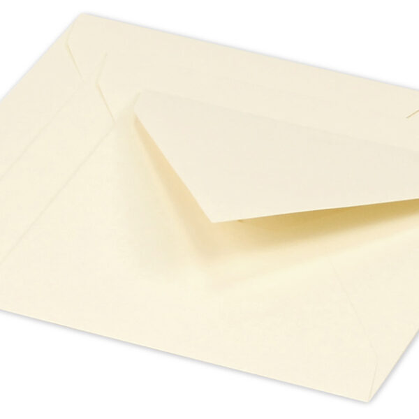 Pollen by Clairefontaine envelop 120 x 120 mm, ivoor, 120 g/m2