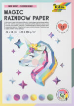 folia regenboogpapier blok MAGIC RAINBOW, 240 x 340 mm