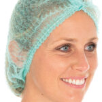 HYGONORM PP-clip-on haarnetje Eco, diameter: 500 mm, groen