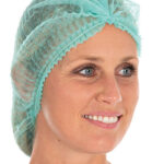 HYGONORM PP-clip-on haarnetje Light, diameter: 500 mm, groen