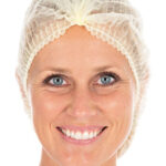 HYGONORM PP-clip-on haarnetje Light, diameter: 500 mm, geel