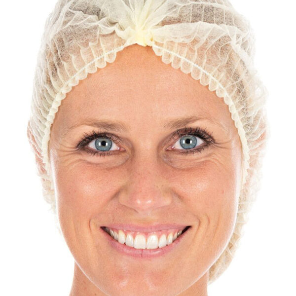 HYGONORM PP-clip-on haarnetje Light, diameter: 500 mm, geel