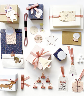 folia verpakkingsset PASTEL, 38-delig