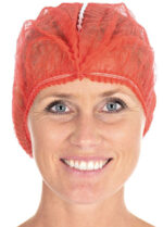 HYGOSTAR PP-clip-on haarnetje Detect, diameter: 500 mm, blauw