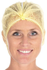 HYGOSTAR PP-clip-on haarnetje Detect, diameter: 500 mm, geel