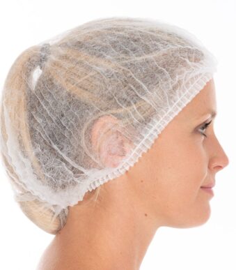 HYGONORM PP-clip-on haarnetje Eco, diameter: 500 mm, wit