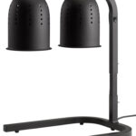 APS wamtelamp met 2 infraroodlampen, zwart