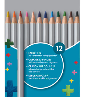 LAMY driehoekige kleurpotloden colorplus, 12 stuks in doosje