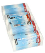 PAPSTAR afvalemmerzak HDPE, 35 liter, transparant