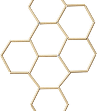 folia papieren drinkrietje ´KRAFT´, lengte: 200 mm