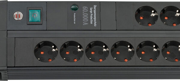 brennenstuhl stopcontactenlijst met overspanningsbescherming, 8-voudig Duo